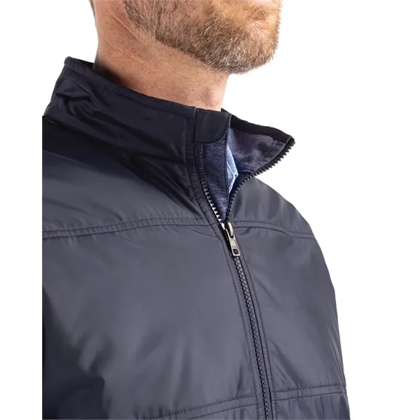 Cutter & Buck Stealth Hybrid Quilted Mens Windbreaker Vest - Cutter & Buck Stealth Hybrid Quilted Mens Windbreaker Vest - Image 1 of 6