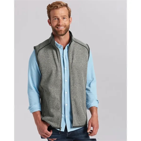 Cutter & Buck Mainsail Sweater-Knit Mens Full Zip Vest - Cutter & Buck Mainsail Sweater-Knit Mens Full Zip Vest - Image 13 of 15