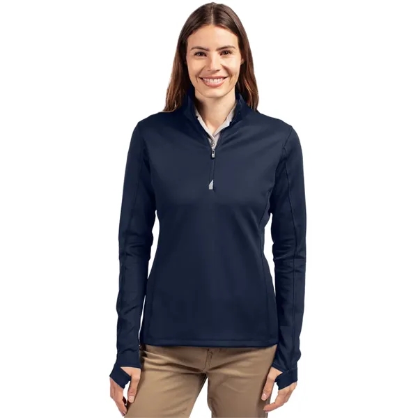 Cutter & Buck Traverse Stretch Eco Quarter Zip Womens Pul... - Cutter & Buck Traverse Stretch Eco Quarter Zip Womens Pul... - Image 18 of 20