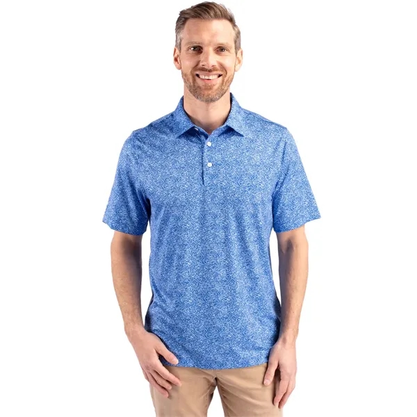 Cutter & Buck Pike Constellation Print Stretch Mens Polo - Cutter & Buck Pike Constellation Print Stretch Mens Polo - Image 10 of 14