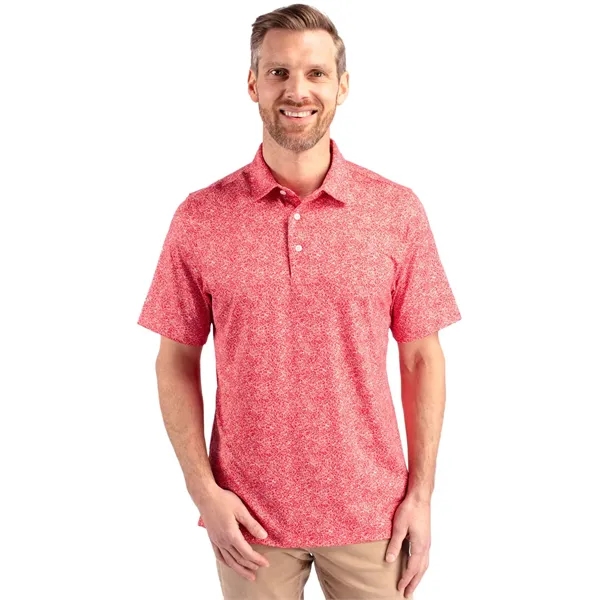 Cutter & Buck Pike Constellation Print Stretch Mens Polo - Cutter & Buck Pike Constellation Print Stretch Mens Polo - Image 14 of 14