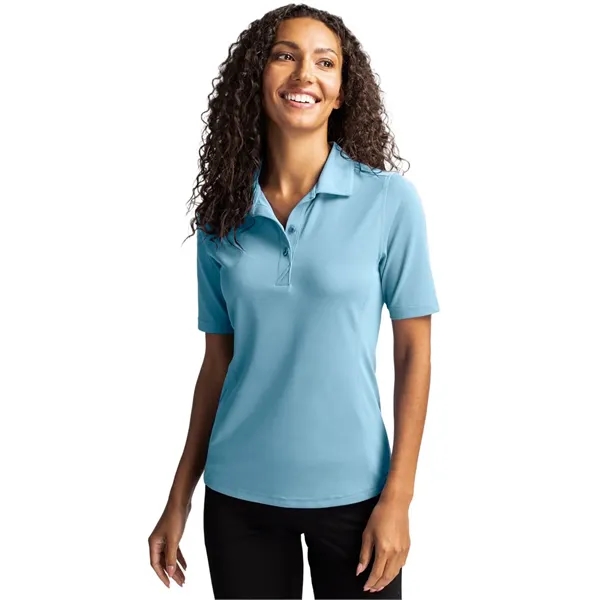 Cutter & Buck Virtue Eco Pique Recycled Womens Polo - Cutter & Buck Virtue Eco Pique Recycled Womens Polo - Image 1 of 35