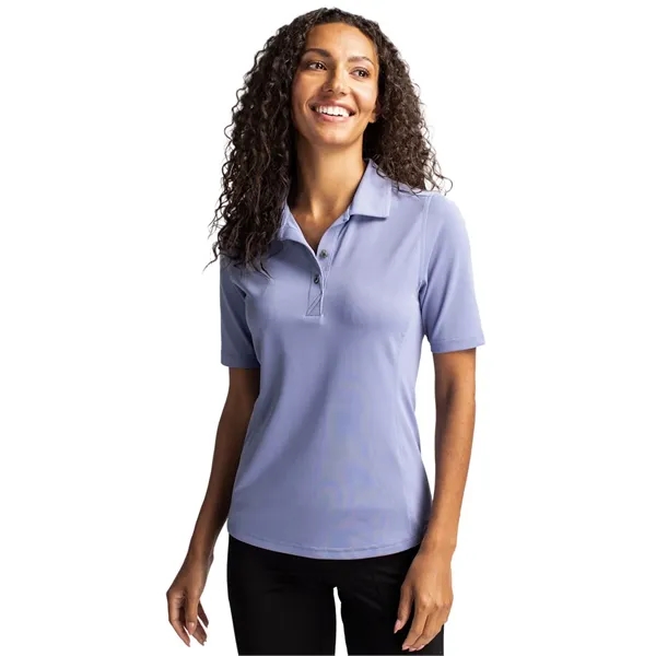 Cutter & Buck Virtue Eco Pique Recycled Womens Polo - Cutter & Buck Virtue Eco Pique Recycled Womens Polo - Image 26 of 35