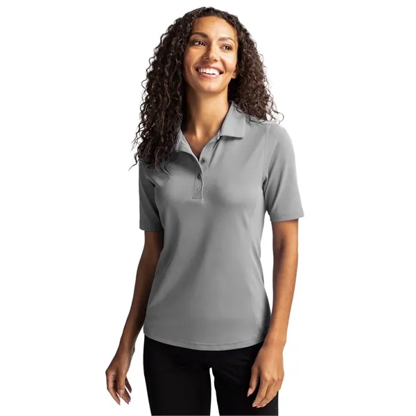 Cutter & Buck Virtue Eco Pique Recycled Womens Polo - Cutter & Buck Virtue Eco Pique Recycled Womens Polo - Image 28 of 35