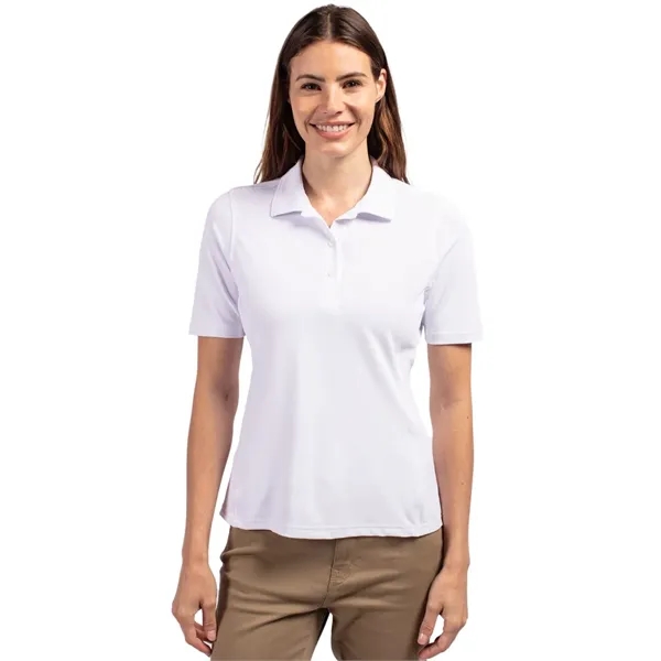 Cutter & Buck Virtue Eco Pique Recycled Womens Polo - Cutter & Buck Virtue Eco Pique Recycled Womens Polo - Image 31 of 35