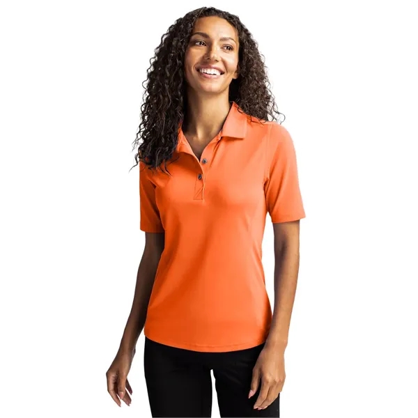 Cutter & Buck Virtue Eco Pique Recycled Womens Polo - Cutter & Buck Virtue Eco Pique Recycled Womens Polo - Image 33 of 35