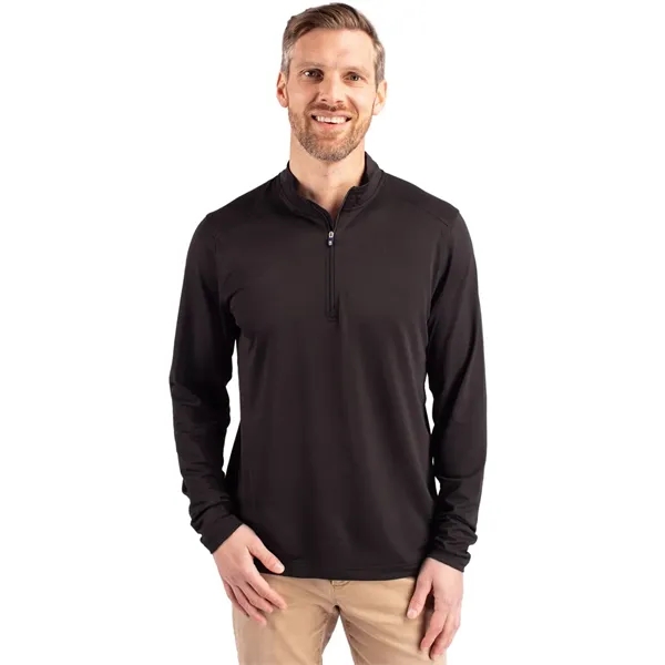 Cutter & Buck Virtue Eco Pique Recycled Quarter Zip Mens ... - Cutter & Buck Virtue Eco Pique Recycled Quarter Zip Mens ... - Image 1 of 17