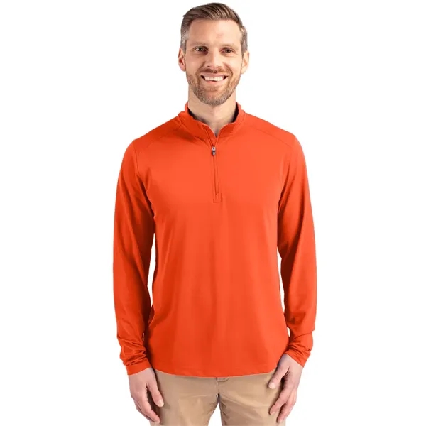 Cutter & Buck Virtue Eco Pique Recycled Quarter Zip Mens ... - Cutter & Buck Virtue Eco Pique Recycled Quarter Zip Mens ... - Image 10 of 17