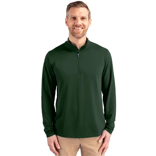 Cutter & Buck Virtue Eco Pique Recycled Quarter Zip Mens ... - Cutter & Buck Virtue Eco Pique Recycled Quarter Zip Mens ... - Image 12 of 17