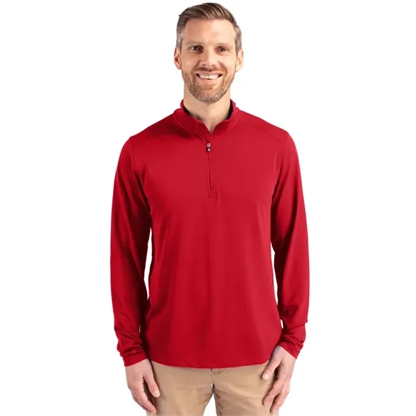 Cutter & Buck Virtue Eco Pique Recycled Quarter Zip Mens ... - Cutter & Buck Virtue Eco Pique Recycled Quarter Zip Mens ... - Image 15 of 17