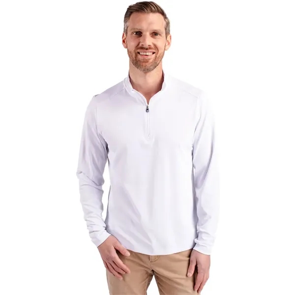 Cutter & Buck Virtue Eco Pique Recycled Quarter Zip Mens ... - Cutter & Buck Virtue Eco Pique Recycled Quarter Zip Mens ... - Image 17 of 17