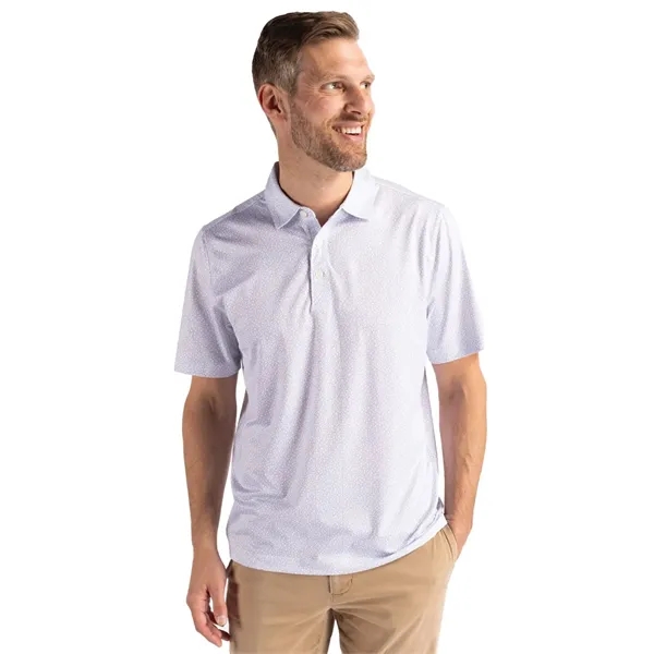 Cutter & Buck Pike Eco Pebble Print Stretch Recycled Mens... - Cutter & Buck Pike Eco Pebble Print Stretch Recycled Mens... - Image 8 of 11