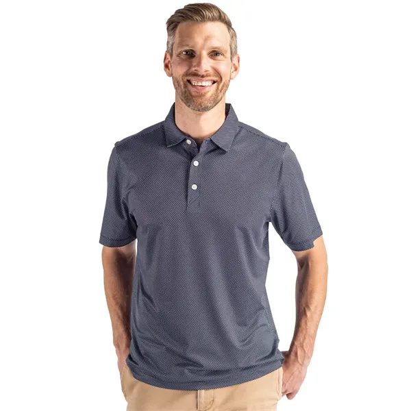 Cutter & Buck Pike Eco Symmetry Print Stretch Recycled Me... - Cutter & Buck Pike Eco Symmetry Print Stretch Recycled Me... - Image 9 of 15