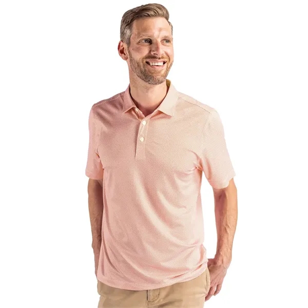 Cutter & Buck Pike Eco Symmetry Print Stretch Recycled Me... - Cutter & Buck Pike Eco Symmetry Print Stretch Recycled Me... - Image 11 of 15