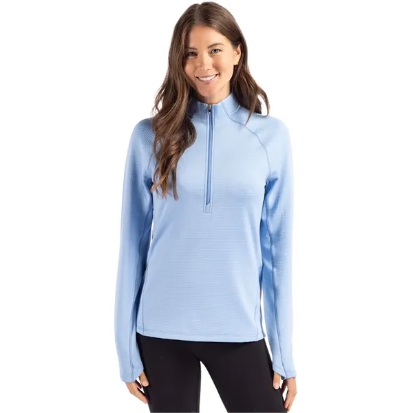 Cutter & Buck Peshastin Fleece Recycled Womens Half Zip P... - Cutter & Buck Peshastin Fleece Recycled Womens Half Zip P... - Image 1 of 21