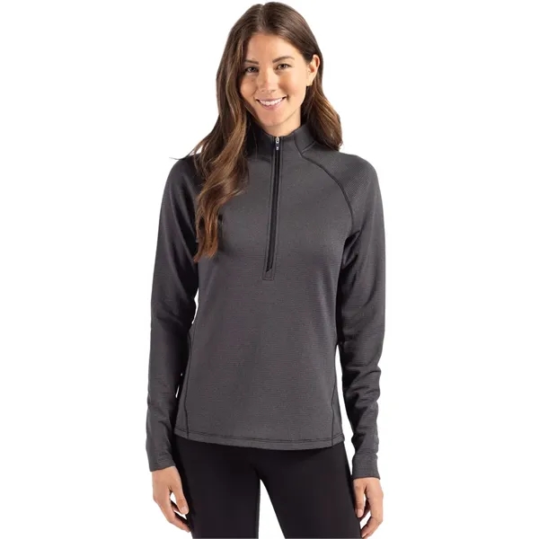 Cutter & Buck Peshastin Fleece Recycled Womens Half Zip P... - Cutter & Buck Peshastin Fleece Recycled Womens Half Zip P... - Image 12 of 21