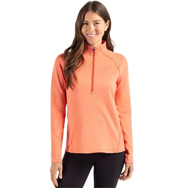 Cutter & Buck Peshastin Fleece Recycled Womens Half Zip P... - Cutter & Buck Peshastin Fleece Recycled Womens Half Zip P... - Image 13 of 21