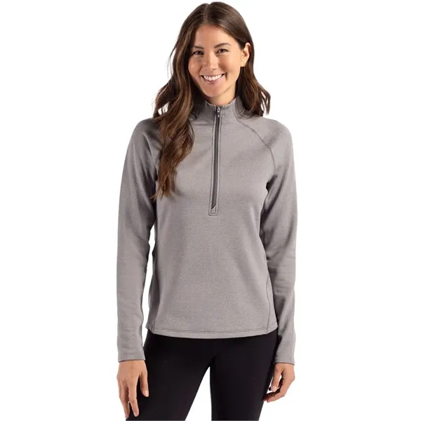 Cutter & Buck Peshastin Fleece Recycled Womens Half Zip P... - Cutter & Buck Peshastin Fleece Recycled Womens Half Zip P... - Image 15 of 21