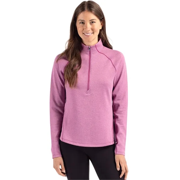 Cutter & Buck Peshastin Fleece Recycled Womens Half Zip P... - Cutter & Buck Peshastin Fleece Recycled Womens Half Zip P... - Image 16 of 21