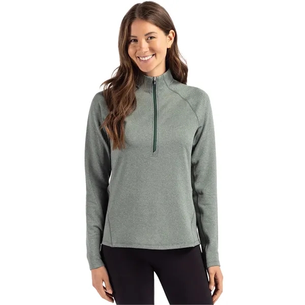 Cutter & Buck Peshastin Fleece Recycled Womens Half Zip P... - Cutter & Buck Peshastin Fleece Recycled Womens Half Zip P... - Image 17 of 21