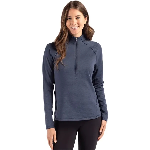 Cutter & Buck Peshastin Fleece Recycled Womens Half Zip P... - Cutter & Buck Peshastin Fleece Recycled Womens Half Zip P... - Image 18 of 21