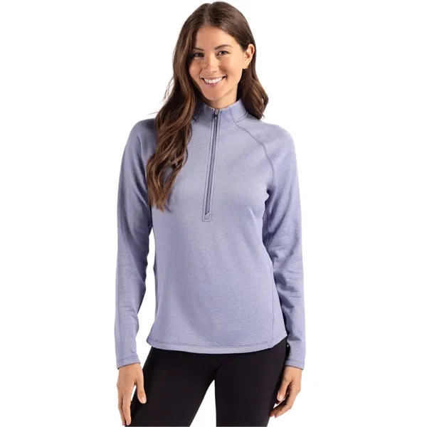 Cutter & Buck Peshastin Fleece Recycled Womens Half Zip P... - Cutter & Buck Peshastin Fleece Recycled Womens Half Zip P... - Image 19 of 21