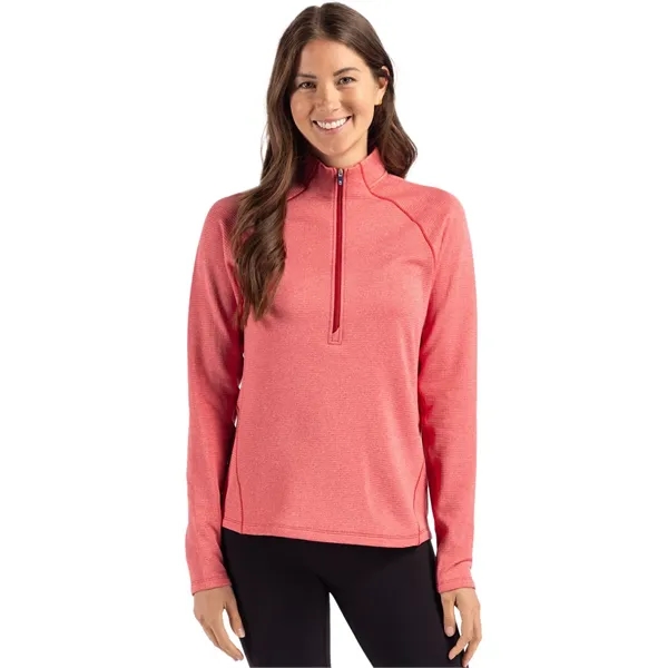 Cutter & Buck Peshastin Fleece Recycled Womens Half Zip P... - Cutter & Buck Peshastin Fleece Recycled Womens Half Zip P... - Image 20 of 21