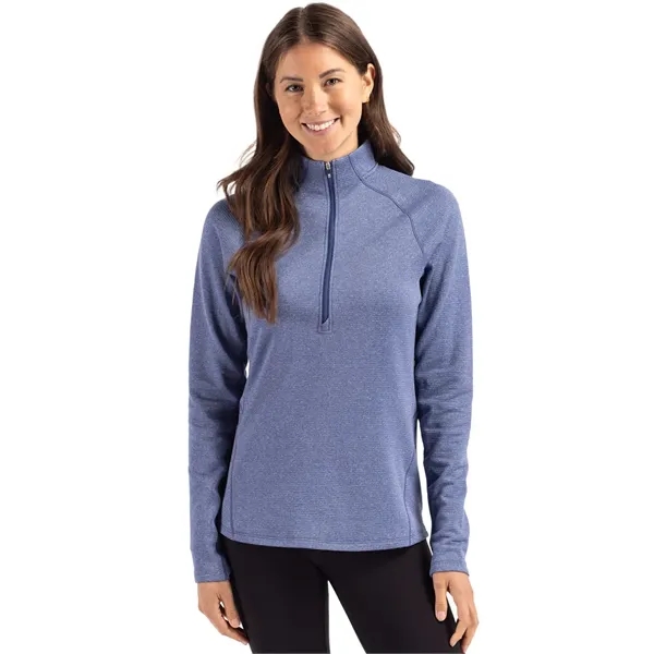 Cutter & Buck Peshastin Fleece Recycled Womens Half Zip P... - Cutter & Buck Peshastin Fleece Recycled Womens Half Zip P... - Image 21 of 21