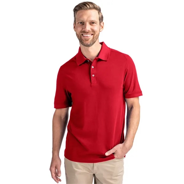 Cutter & Buck Advantage Eco Tri-Blend Pique Mens Polo - Cutter & Buck Advantage Eco Tri-Blend Pique Mens Polo - Image 62 of 117