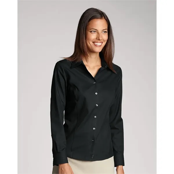 Cutter & Buck Epic Easy Care Fine Twill Womens Long Sleev... - Cutter & Buck Epic Easy Care Fine Twill Womens Long Sleev... - Image 1 of 9