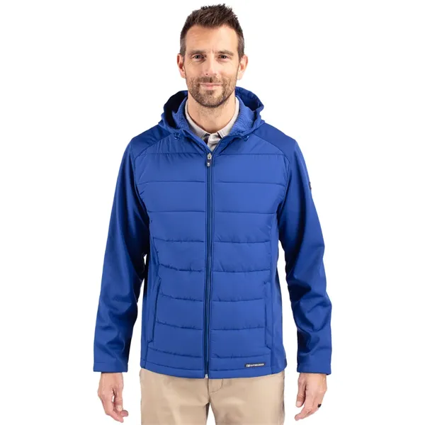 Cutter & Buck Evoke Hybrid Softshell Recycled Full Zip Me... - Cutter & Buck Evoke Hybrid Softshell Recycled Full Zip Me... - Image 9 of 9
