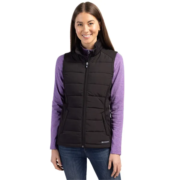 Cutter & Buck Evoke Hybrid Softshell Recycled Womens Full... - Cutter & Buck Evoke Hybrid Softshell Recycled Womens Full... - Image 0 of 9