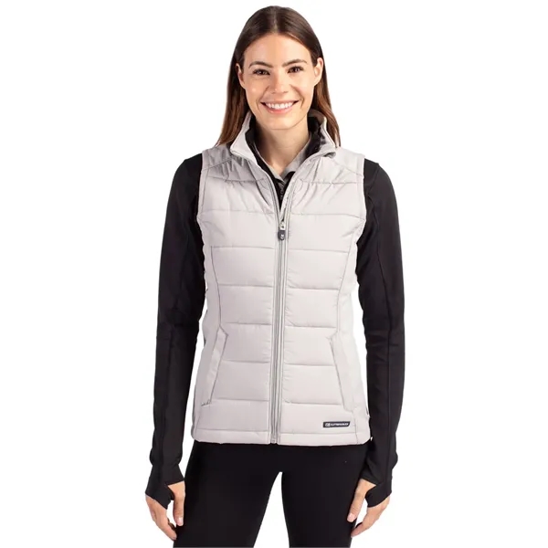 Cutter & Buck Evoke Hybrid Softshell Recycled Womens Full... - Cutter & Buck Evoke Hybrid Softshell Recycled Womens Full... - Image 6 of 9