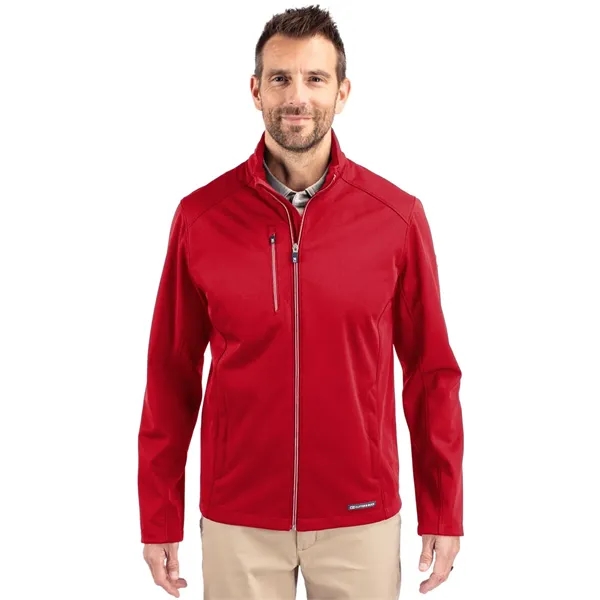 Cutter & Buck Evoke Softshell Recycled Full Zip Mens Jacket - Cutter & Buck Evoke Softshell Recycled Full Zip Mens Jacket - Image 7 of 11