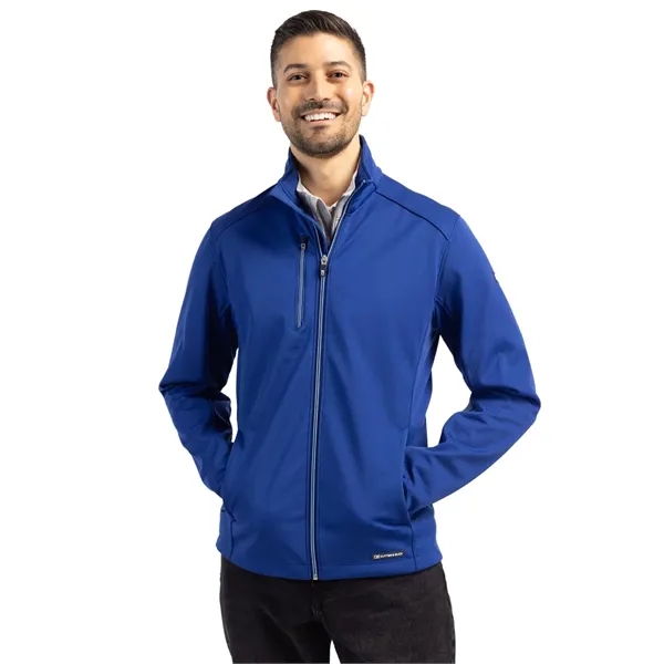 Cutter & Buck Evoke Softshell Recycled Full Zip Mens Jacket - Cutter & Buck Evoke Softshell Recycled Full Zip Mens Jacket - Image 11 of 11