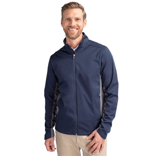 Cutter & Buck Navigate Softshell Mens Big and Tall Full Z... - Cutter & Buck Navigate Softshell Mens Big and Tall Full Z... - Image 0 of 5
