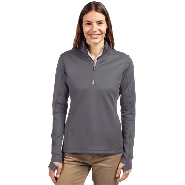 Cutter & Buck Traverse Stretch Eco Quarter Zip Womens Pul... - Cutter & Buck Traverse Stretch Eco Quarter Zip Womens Pul... - Image 29 of 78