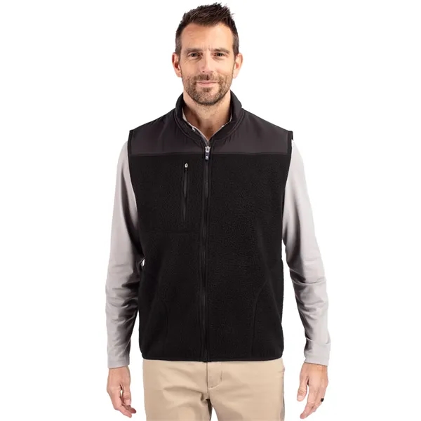 Cutter & Buck Cascade Epic Comfort Recycled Sherpa Fleece...