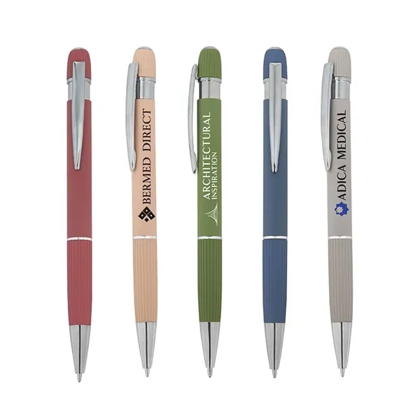 Bloom Plunge-Action Ballpoint Pen - Bloom Plunge-Action Ballpoint Pen - Image 0 of 5