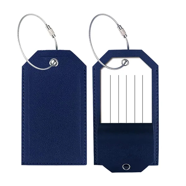 Custom Label leather luggage Tag - Custom Label leather luggage Tag - Image 5 of 9