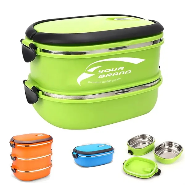 High Quality Food Container 3 Layers Optional Lunch Box - High Quality Food Container 3 Layers Optional Lunch Box - Image 0 of 5
