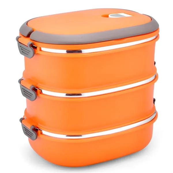 High Quality Food Container 3 Layers Optional Lunch Box - High Quality Food Container 3 Layers Optional Lunch Box - Image 3 of 5