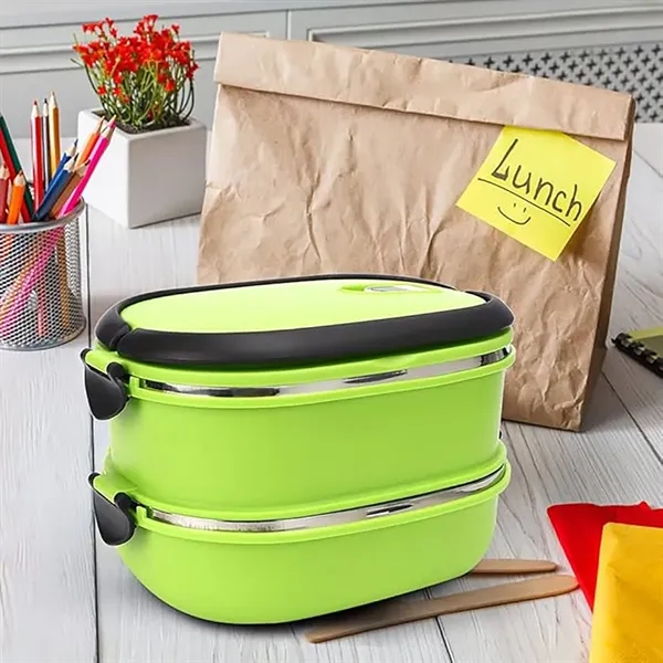 High Quality Food Container 3 Layers Optional Lunch Box - High Quality Food Container 3 Layers Optional Lunch Box - Image 4 of 5