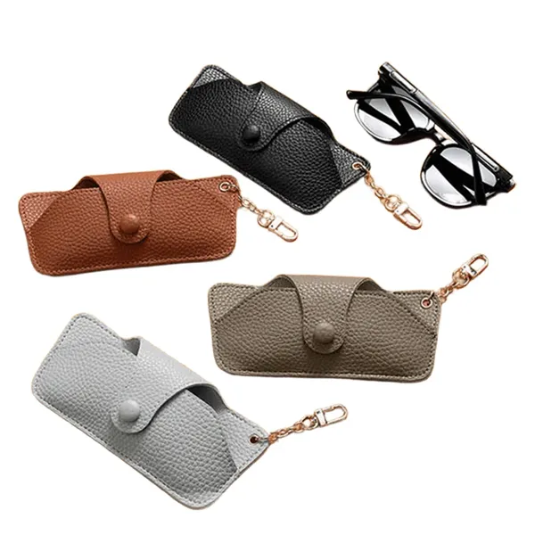 Premium Soft PU Leather Sunglasses Case