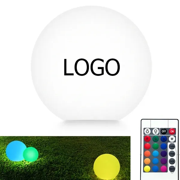 8" Floating LED Beach Ball - 8" Floating LED Beach Ball - Image 0 of 3
