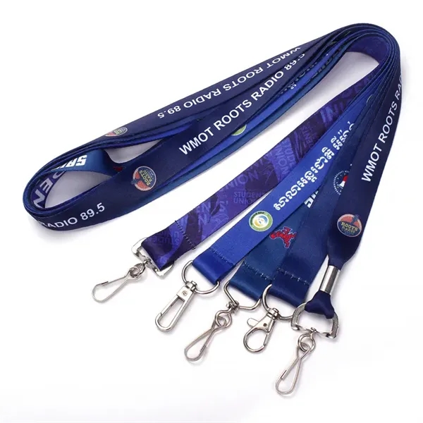 Full Color Polyester Lanyard (3/4" width) - Full Color Polyester Lanyard (3/4" width) - Image 0 of 9