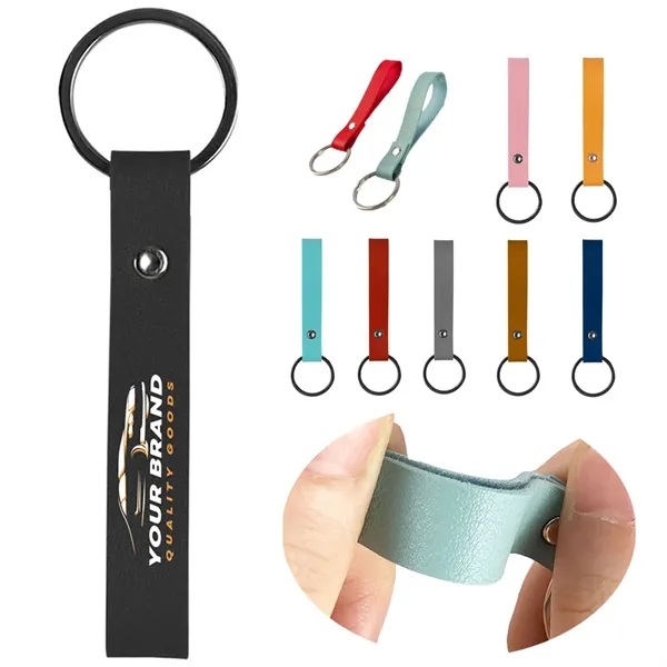 PU Leather Car Keychain Pendant Accessories - PU Leather Car Keychain Pendant Accessories - Image 0 of 10