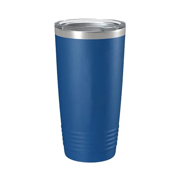 20 Oz. Stainless Steel Threaded Tumbler - 20 Oz. Stainless Steel Threaded Tumbler - Image 3 of 12