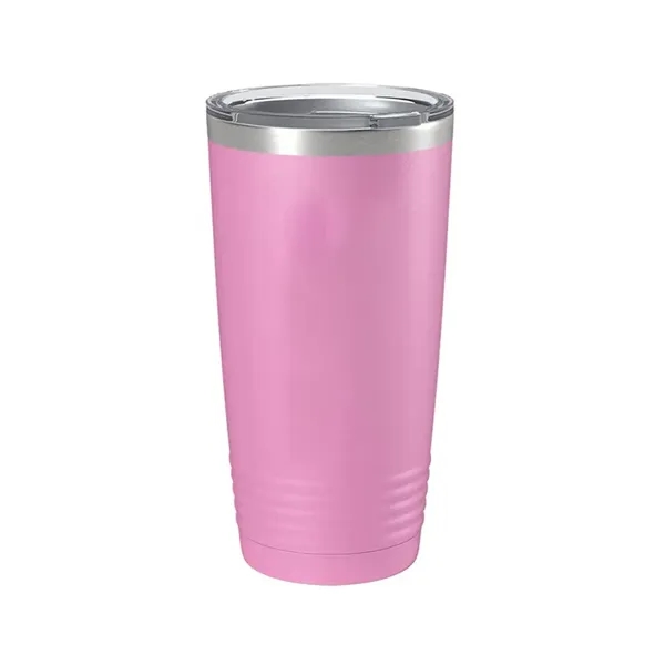 20 Oz. Stainless Steel Threaded Tumbler - 20 Oz. Stainless Steel Threaded Tumbler - Image 6 of 12