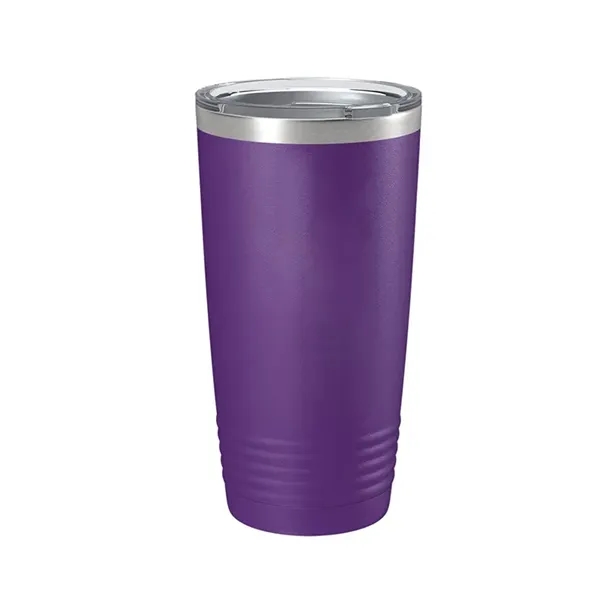 20 Oz. Stainless Steel Threaded Tumbler - 20 Oz. Stainless Steel Threaded Tumbler - Image 7 of 12